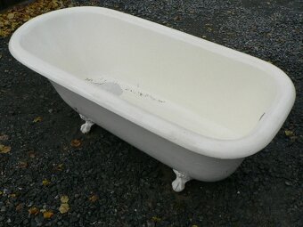 Secesní litinová vana - 5