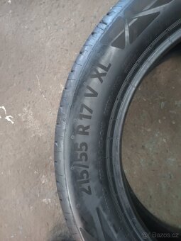 2xletní pneu 215/55/17.Continental. - 5