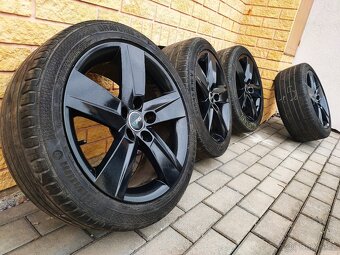 Originální alukola Škoda VRS 5x100 R16, ET 46 včetně pneu - 5