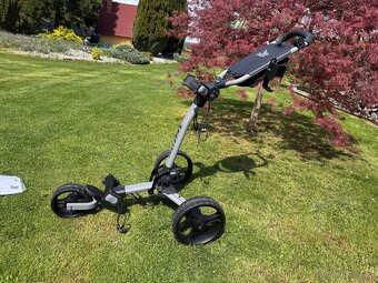 Golfové hole (2sady) včetně mechanického vozíku - 5