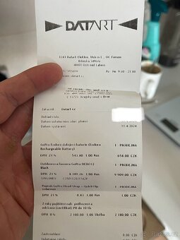 GoPro HERO 12, úplně nove, příslušenství + pojištění - 5