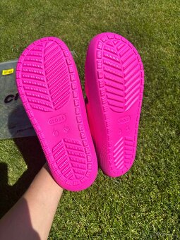 Nazouvaky Crocs ruzove vel 41-42 - 5