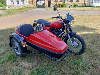 Jawa 350 OHC Scrambler + sidecar Velorex 562 - 5