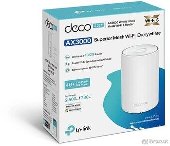 Predám TP-Link Deco X50-4G(1-pack), WiFi 6 Gigabit mesh syst - 5