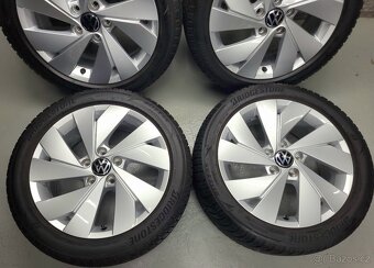 17" Originál VW Belmont Golf 8 5x112 zimní pneu 6-7mm - 5