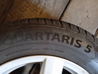 Prodám ALU disky s celoročním pneu. - 5