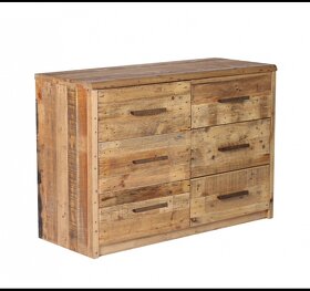 Komoda masivní dřevo nová v záruce - 5