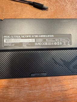 ASUS ROG Strix Scope II 96 Wireless – TOP stav, ještě v záru - 5