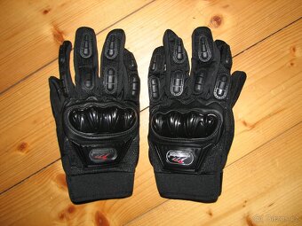 Rukavice textilní s chrániči Nové - 5