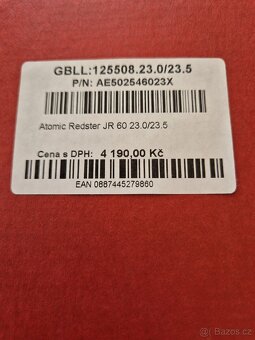 Přeskáče Atomic Redstar 60 JR 23.0/23.5 - 5
