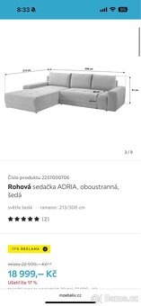 Rozkládací sedací souprava - 5