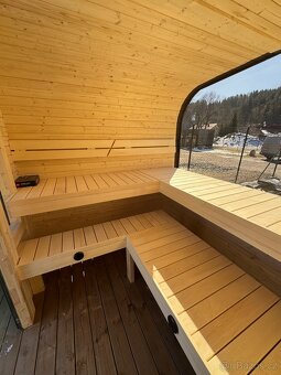 Zahradní 3M Cube sauna s terasou - 5