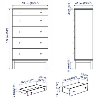 Ložnice IKEA TARVA - 5