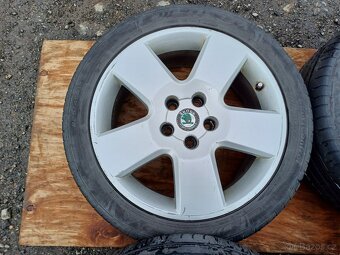 Alu kola Škoda Superb 1 (Solid, R17) - 5