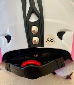 Dětská helma Hello Kitty vel. XS včetně brýlí - 5