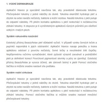 Kosmetický multifunkční přístroj BeautyRelax AntiAge Oxygen - 5