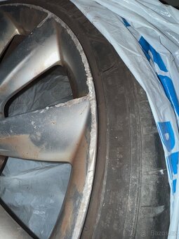 Prodám 4 hliníková kola x 22” Tesla Model X Turbine - 5