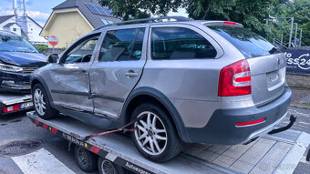 Vůz na náhradní díly Škoda Octavia 2 kombi Scout 2008 BVX JY - 5