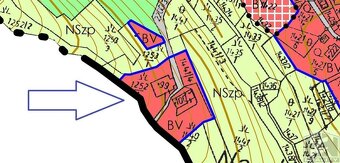 Prodej pozemku v obci Radčice u Železného Brodu 1417m2 - 5