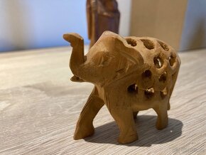 Dřevěná soška Feng Shui - 5