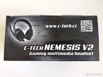 Herní multimediální sluchátka C-TECH NEMESIS V2 - 5