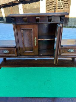 Starožitný psací stůl - 5