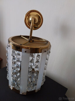 Velká nástěnná lampa Jablonex, 60tá léta - 5