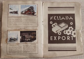 HELLADA DĚTEM - unikátní kompletní sbírka kartiček v sešitu - 5