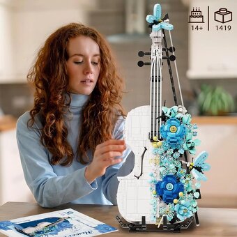 Stavebnice houslové květiny QLT - 5