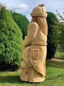 Dřevěná socha - 5