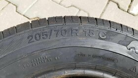 Zátěžové letní pneu 205/70/15c - 5