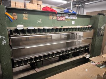 Dyhovací lis SIMI 2500x1300 elektrický dvojetážový - 5