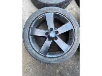 ALU disky Ford černé 5x108 R17 s letními pneu 225/45 R17 - 5