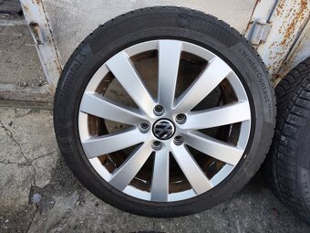 17"zimní alu sada Oslo 5x112 origo Passat B6 Touran Caddy - 5