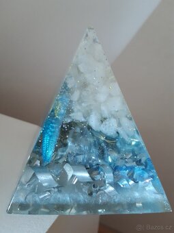 Orgonitová pyramida - čistí a harmonizuje geopatogenní zóny - 5