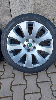 Alu kola 5x112 r17 originál Škoda Octavia III - 5