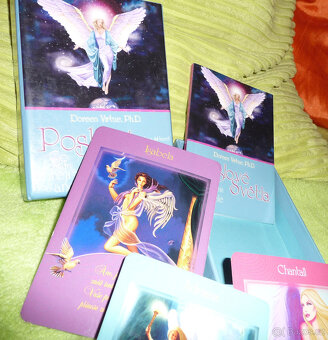 Vykládací karty Poslové světla Doreen Virtue Ph.D +kniha - 5