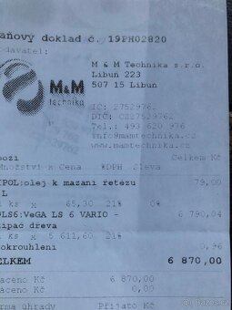 Vega LS6 Vario - štípačka na dřevo - 5