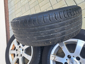 alu kola Aluett 15" 5x114,3 + pneu 195/65/15 - 5