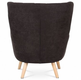 Křeslo ušák AK-311 hnědá látka - 5