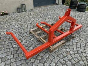 Nosič na 2 kulaté balíky/vidle na balíky/sklopný - 5