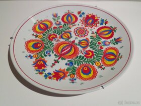 Stará váza a talíř , Jihočeský porcelán - 5