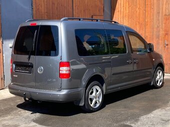 VOLKSWAGEN CADDY MAXI 2,0TDi 5míst rozvody, brzy, klImakompr - 5