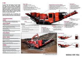 49t drtič 350t/h mobil 1220x850mm odrazový Terex - 5