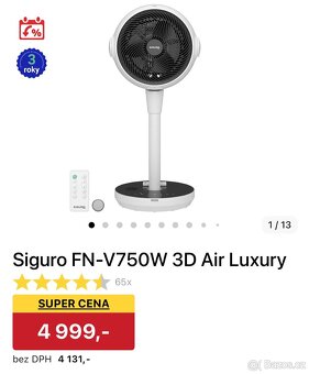 Ventilátor - ochlazovač vzduchu Siguro - 5