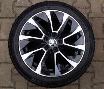 Alu kola originál Škoda Fabia III, Rapid 5x100 R16 - 5