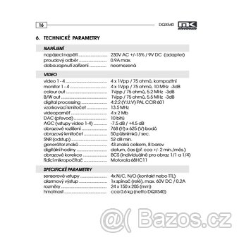 MK Electronic Frame Quadrator DQX540 - 5