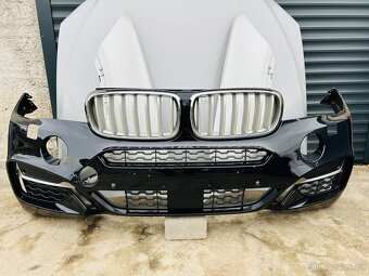 BMW X6 F16 nárazník m-paket světlo blatník kapota - 5