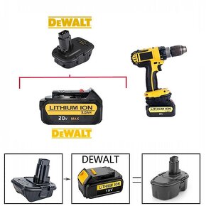 Dewalt adapter baterie - 5