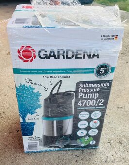 Ponorné tlakové čerpadlo Gardena - zaslání zdarma - 5